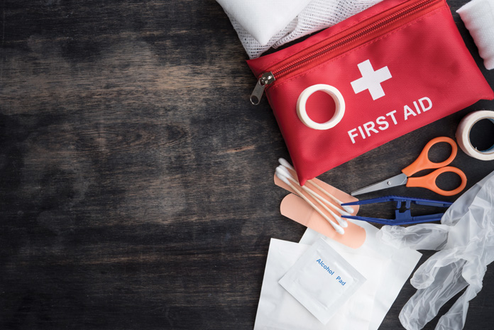 assembling a first aid kit
