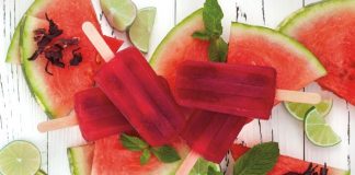Sorrel and watermelon popsicles sorrel and watermelon popsicles